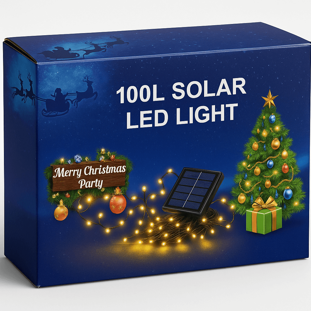 Luz de Navidad Solar 100 luces