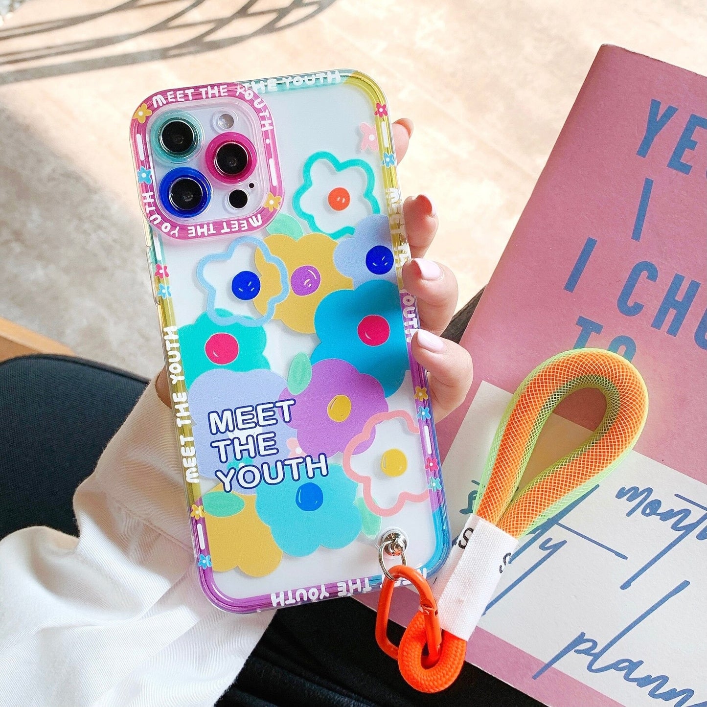 Case Anti golpes con correa para iPhone - HappyShop Colombia