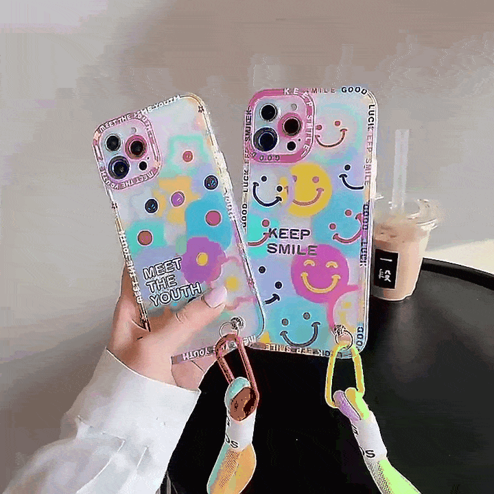 Case Anti golpes con correa para iPhone - HappyShop Colombia