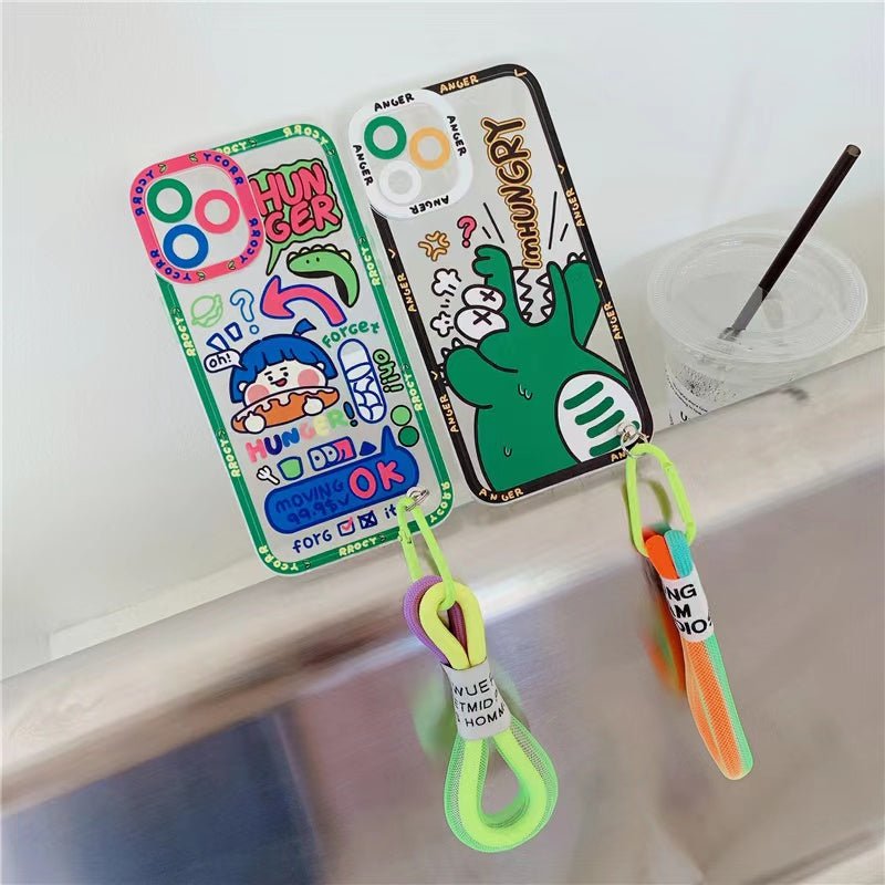 Case funda Anti golpes con correa para iPhone - HappyShop Colombia
