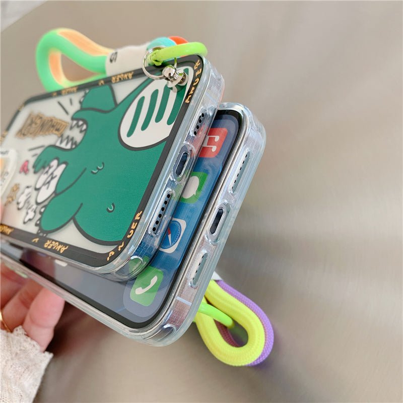 Case funda Anti golpes con correa para iPhone - HappyShop Colombia