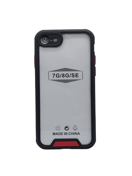 Case iPhone 7 8 Pro X 11 12 Pro Max Transparente Anti golpes - HappyShop Colombia