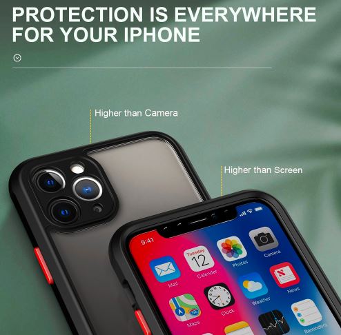 Case iPhone 7 8 Pro X 11 12 Pro Max Transparente Anti golpes - HappyShop Colombia