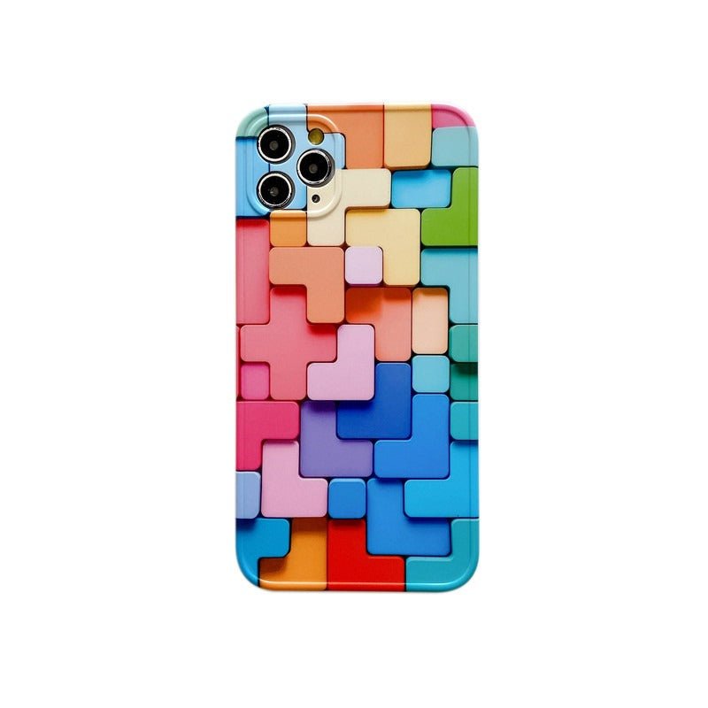 Case Multicolor para iPhone 6 7 8 X 11 12 Pro Max - HappyShop Colombia