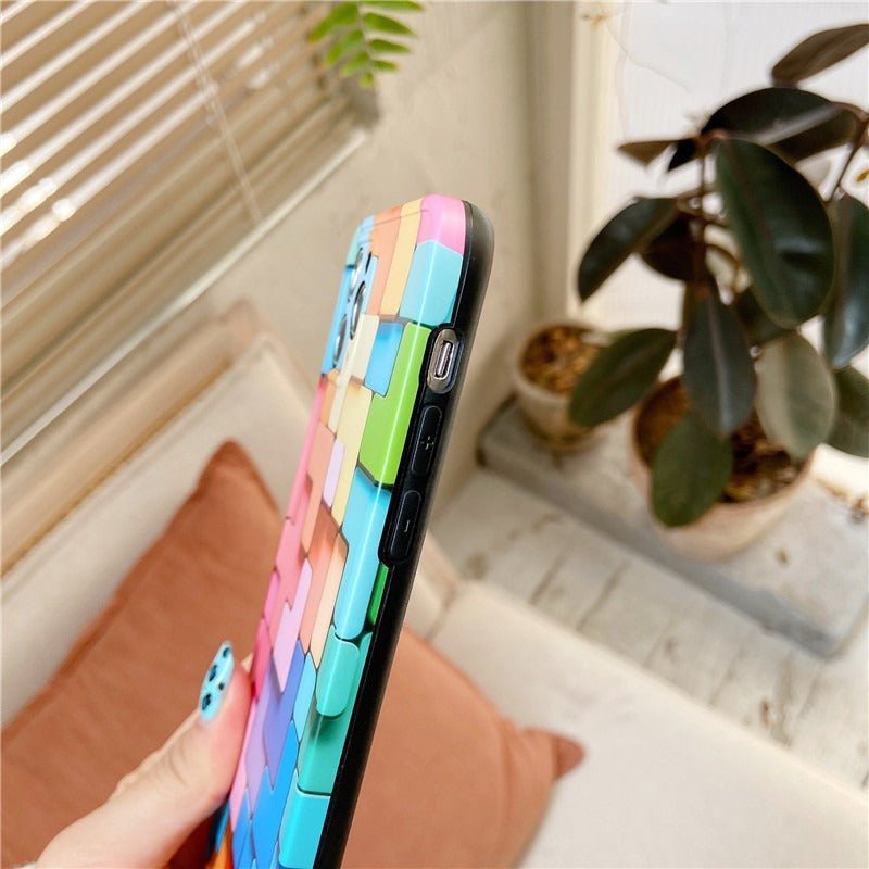Case Multicolor para iPhone 6 7 8 X 11 12 Pro Max - HappyShop Colombia