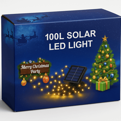 Luz de Navidad Solar 100 luces
