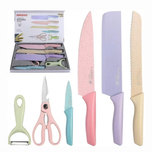 Set x 6 Kit cuchillos de cocina