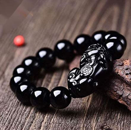 Pulsera Feng Shui Cristal de Obsidiana Energizada