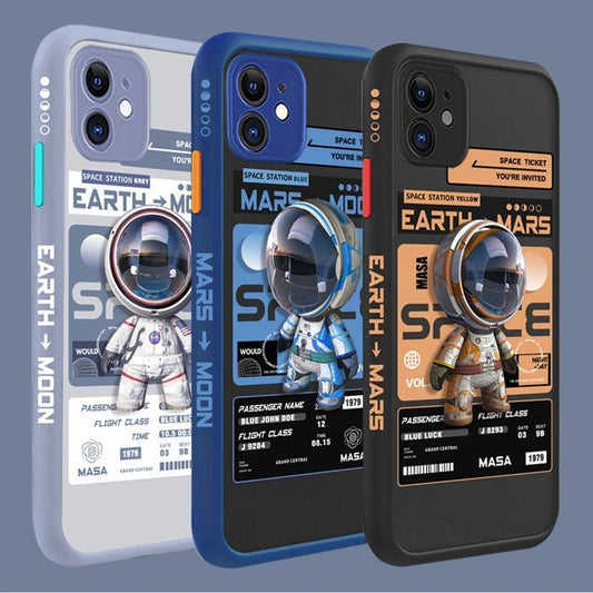 Case Astronauta para iPhone 11 12 13 Pro Max - HappyShop Colombia