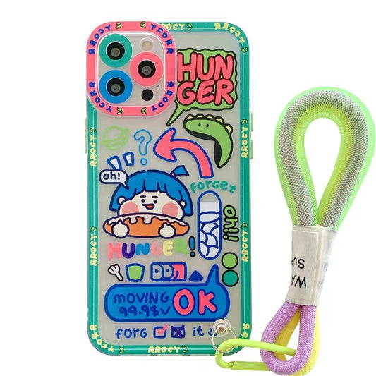 Case funda Anti golpes con correa para iPhone - HappyShop Colombia