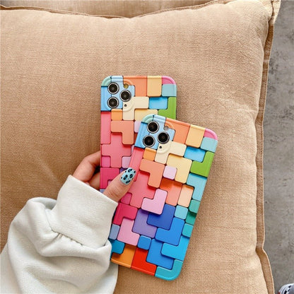 Case Multicolor para iPhone 6 7 8 X 11 12 Pro Max - HappyShop Colombia