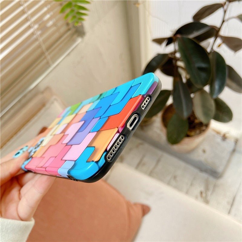 Case Multicolor para iPhone 6 7 8 X 11 12 Pro Max - HappyShop Colombia
