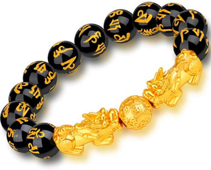 Pulsera Feng Shui Obsidiana Negra - HappyShop Colombia